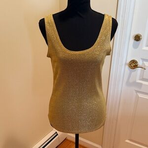 Bari Elegant Gold Women's Tank Top